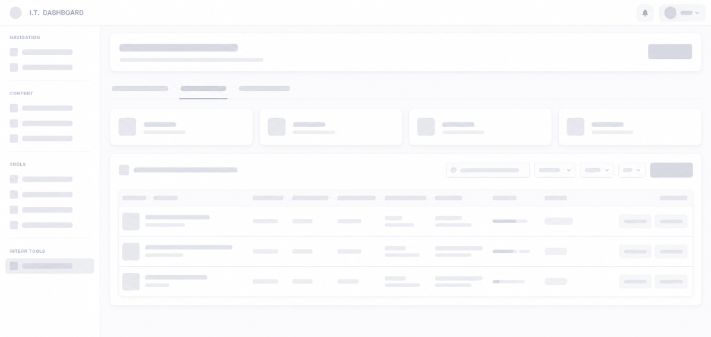 NCLEX Amplified I.T. Intern Dashboard Overview